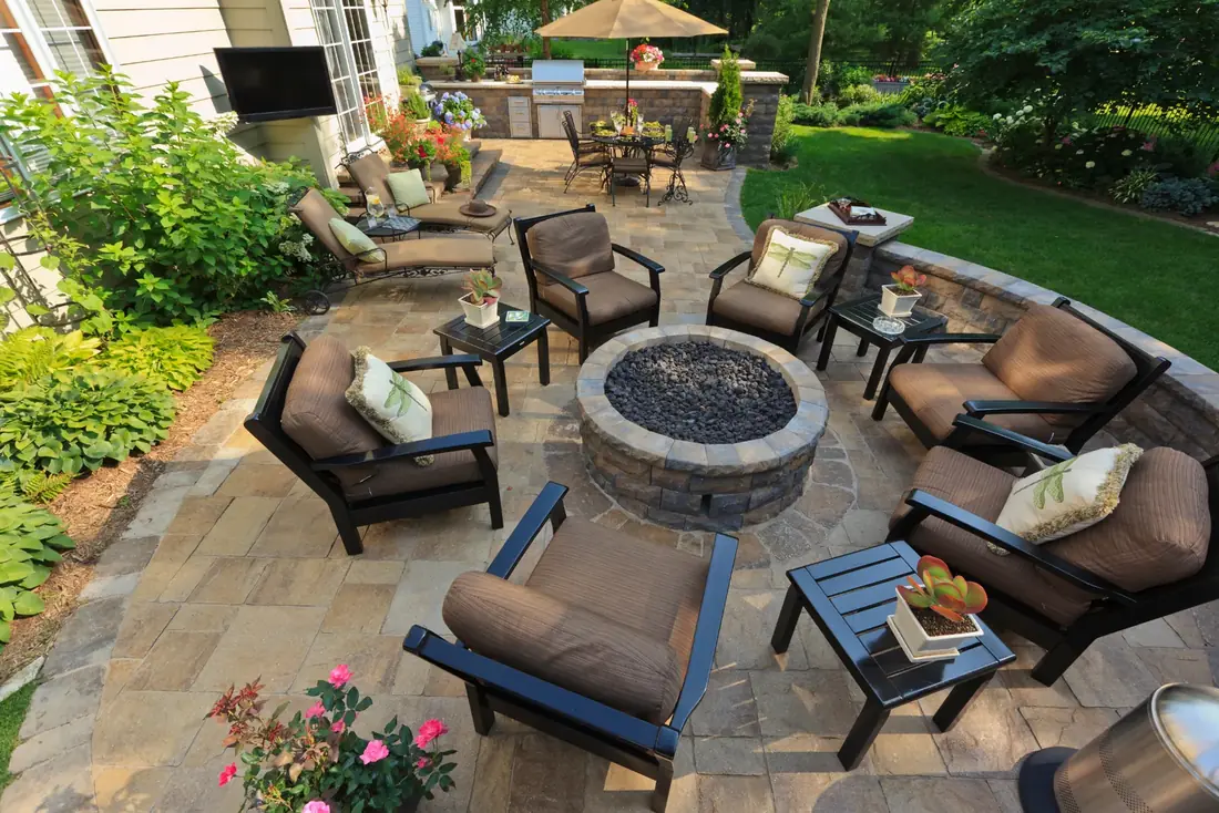 Beautiful hardscaping pavers in Palm Harbor, FL, enhancing outdoor spaces with elegance