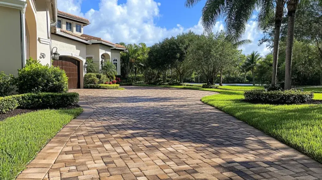 How to Keep Your Pavers Looking New Through the Fall supporting image