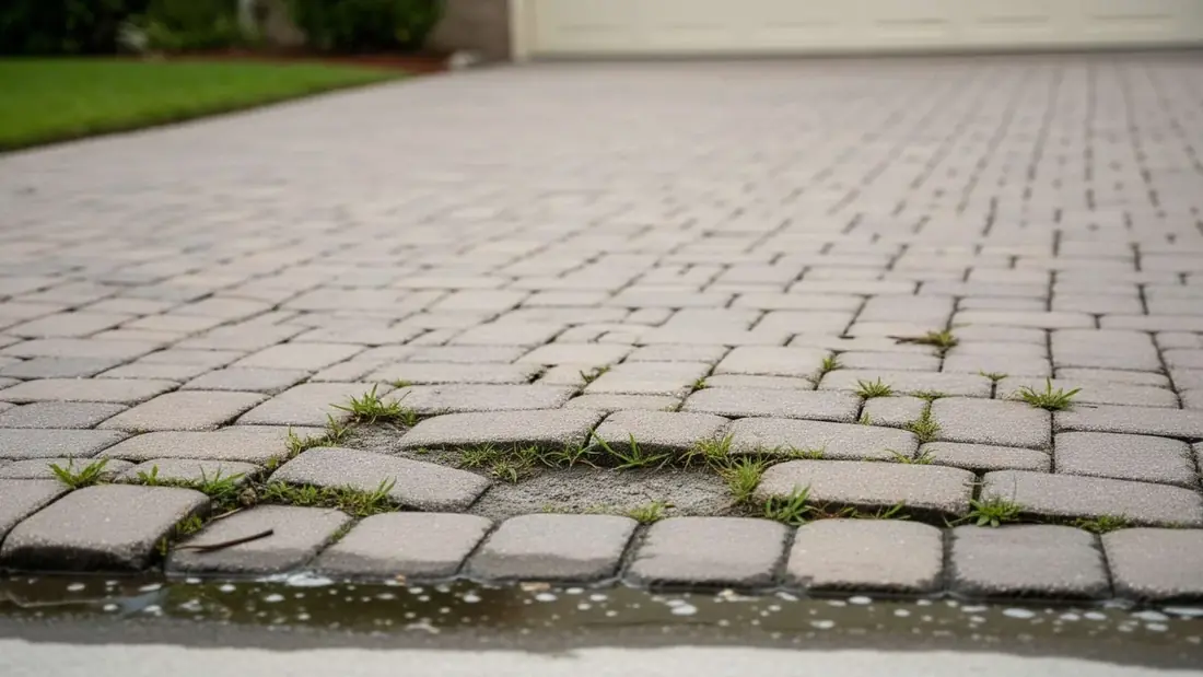 Paver Driveway Repair