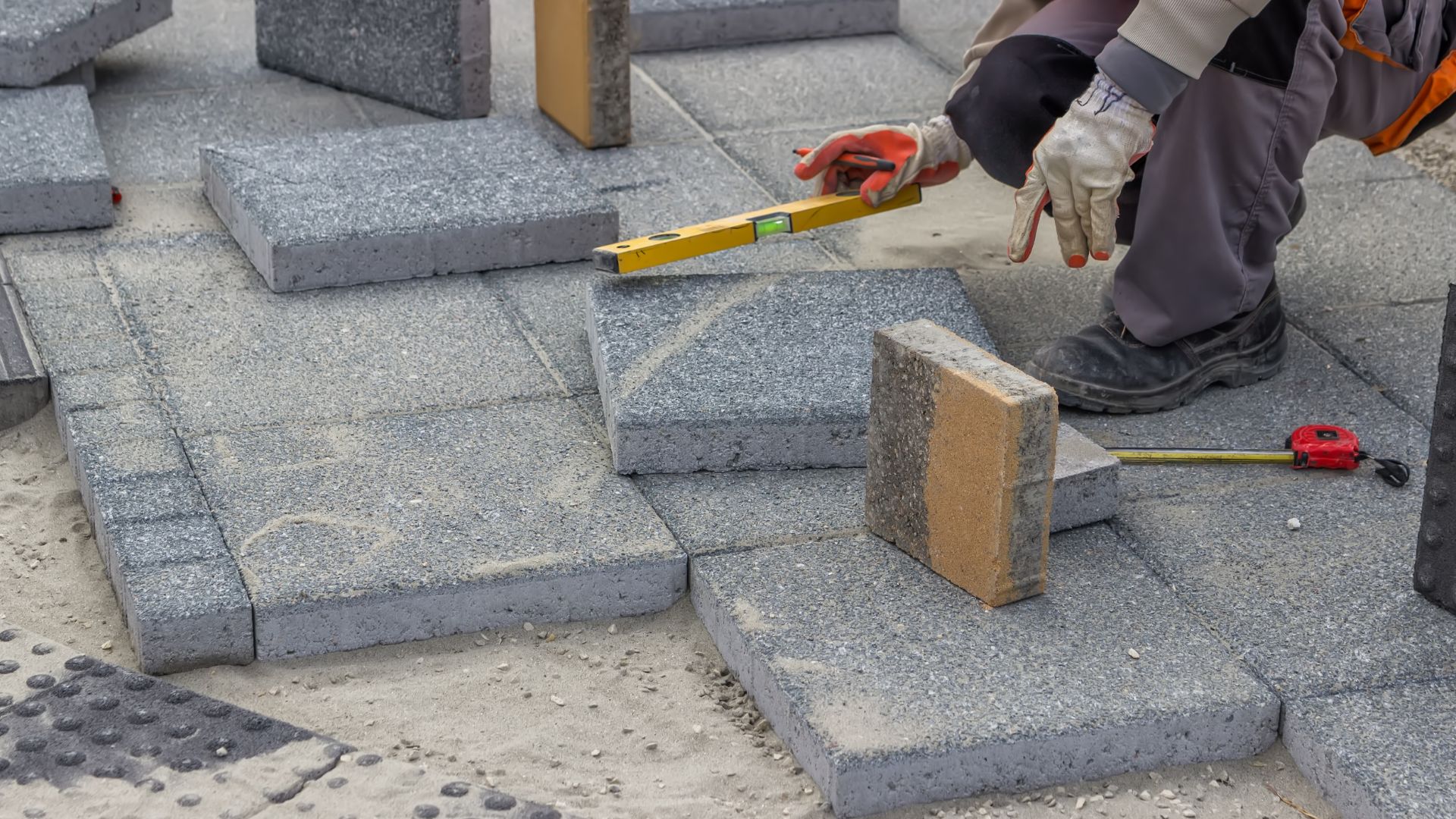 Concrete Paver Sealing