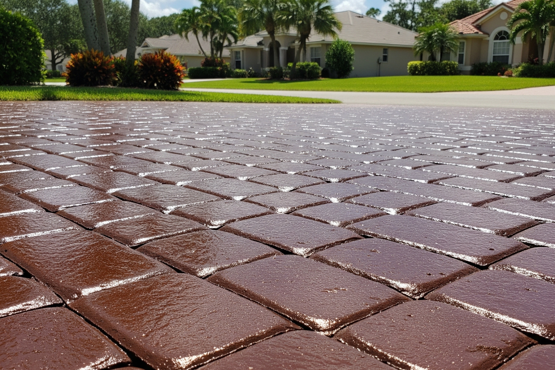 Driveway Paver Sealing Service in St Pete