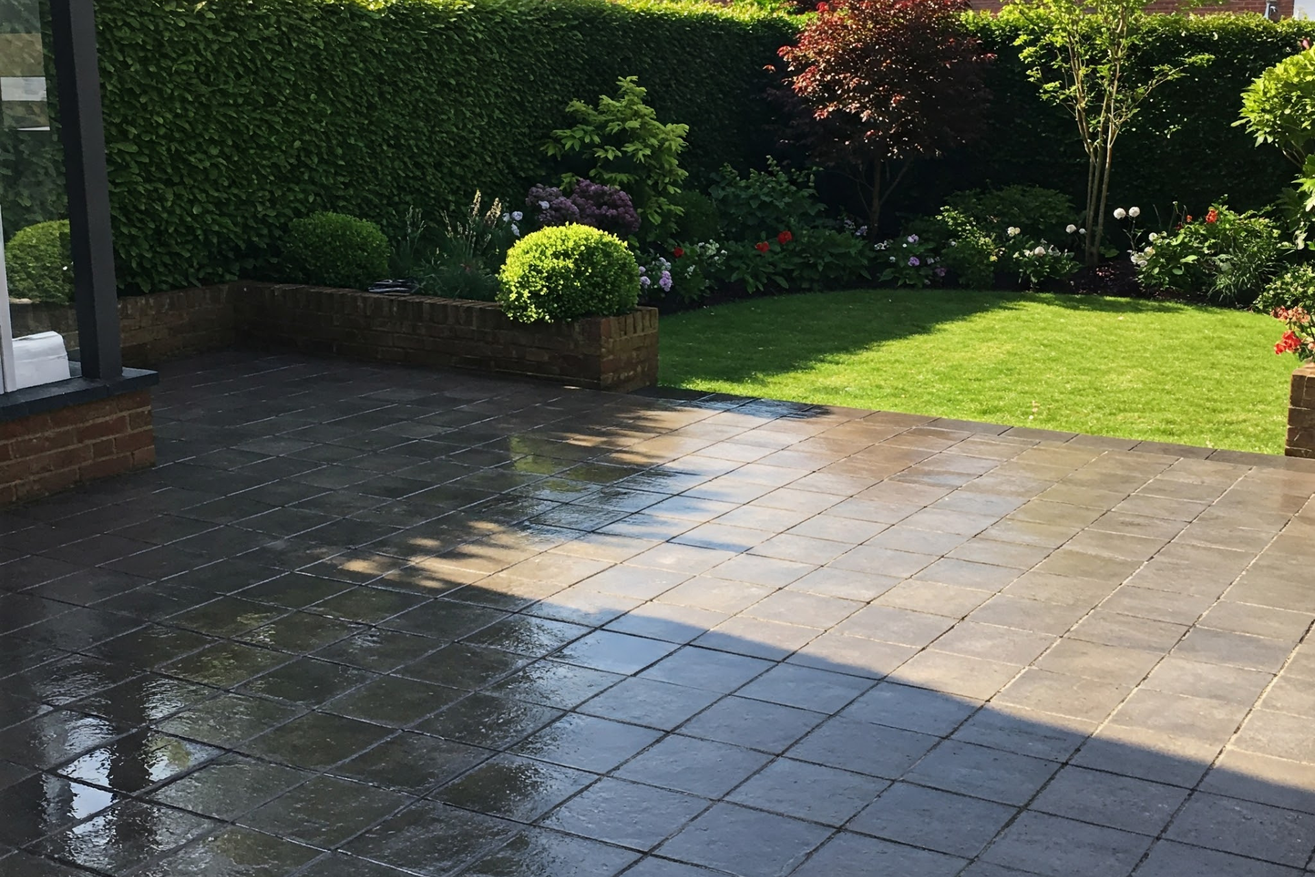 Pressure Washing Pavers