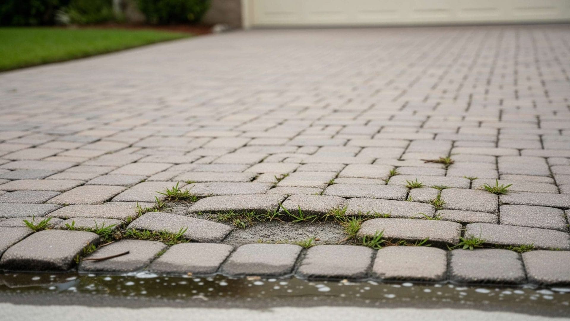 Paver Driveway Repair